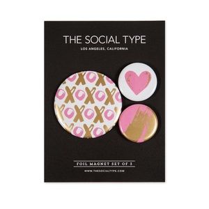 The Social Type LOVE MAGNET SET